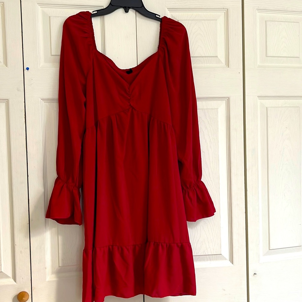 Adorable red dress